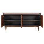 ΜΠΟΥΦΕΣ BEEN HM9740 MDF ΣΕ ΣΚΟΥΡΟ ΓΚΡΙ & ΚΑΡΥΔΙ ΚΑΠΛΑΜΑ 170x43x83Υεκ. ΜΠΟΥΦΕΣ BEEN HM9740 MDF ΣΕ ΣΚΟΥΡΟ ΓΚΡΙ & ΚΑΡΥΔΙ ΚΑΠΛΑΜΑ 170x43x83Υεκ.