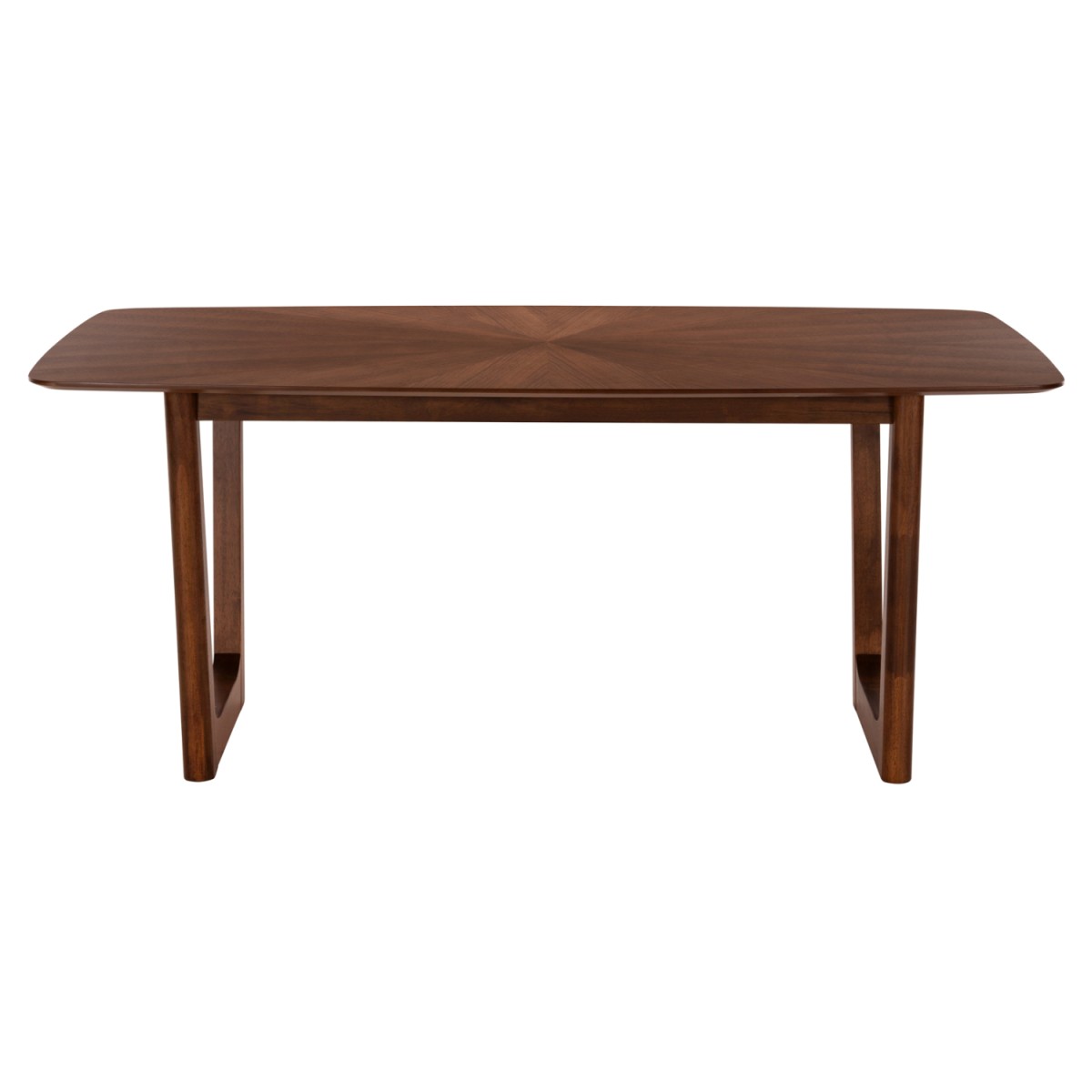 ΤΡΑΠΕΖΙ ΤΡΑΠΕΖΑΡΙΑΣ RINER ΟΡΘΟΓΩΝΙΟ HM9745 MDF ΜΕ ΚΑΠΛΑΜΑ ΚΑΡΥΔΙΑΣ 180x90x76εκ.