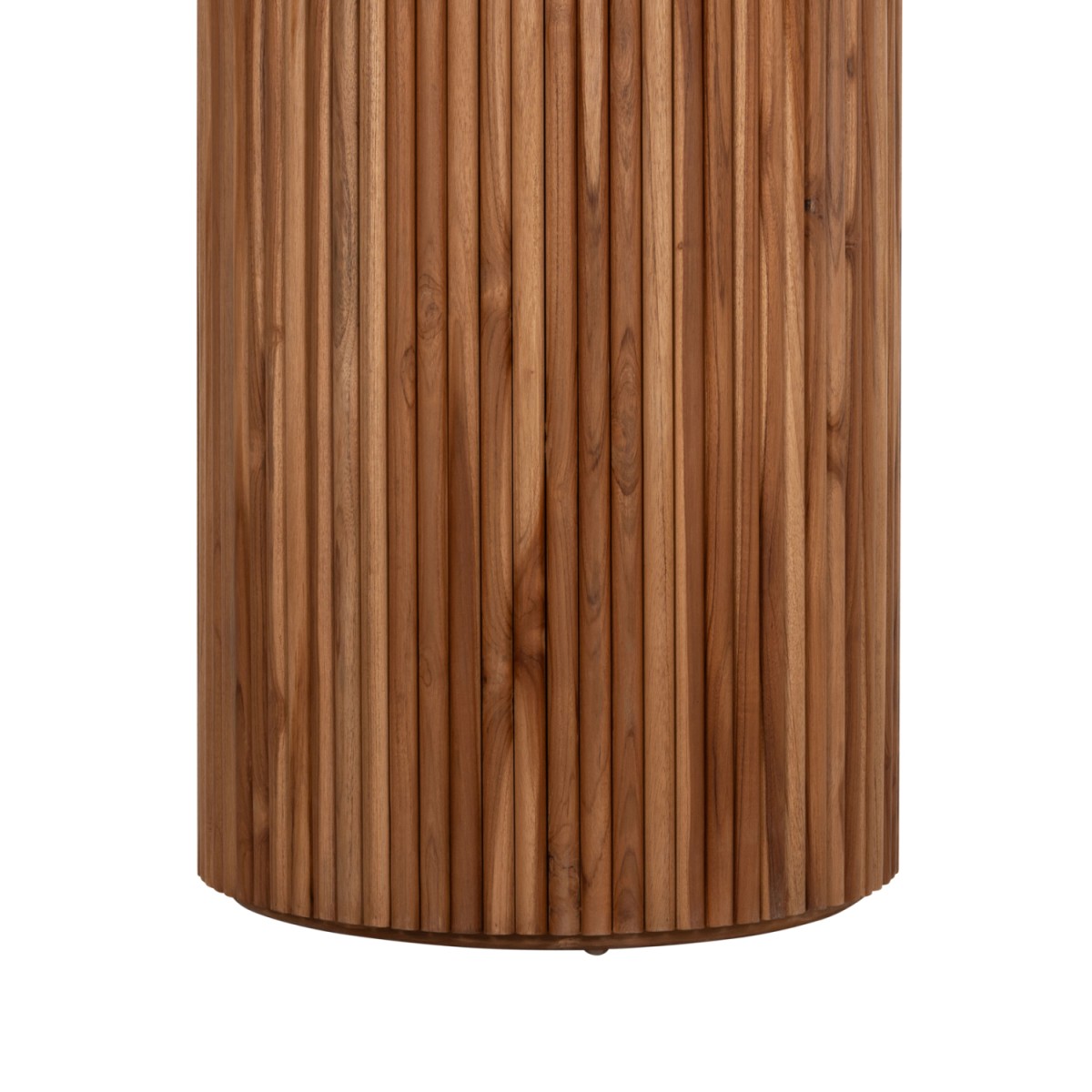 ΤΡΑΠΕΖΙ ΤΡΑΠΕΖΑΡΙΑΣ ΣΤΡΟΓΓΥΛΟ RODER HM9896 ΞΥΛΟ ΤΕΑΚ- 3εκ. πάχος επιφ.- Φ130x79,5Υεκ