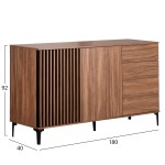 ΜΠΟΥΦΕΣ ΣΕΙΡΑ HARRY HM18006.01 ΜΕΛΑΜΙΝΗ ΦΥΣΙΚΟ ΞΥΛΟΥ-ΜΑΥΡΟ 180x40x92Υεκ. ΜΠΟΥΦΕΣ ΣΕΙΡΑ HARRY HM18006.01 ΜΕΛΑΜΙΝΗ ΦΥΣΙΚΟ ΞΥΛΟΥ-ΜΑΥΡΟ 180x40x92Υεκ.