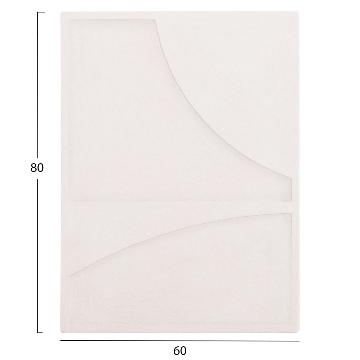ΠΙΝΑΚΑΣ ΟΡΘΟΓΩΝΙΟΣ ΣΕΙΡΑ SANTORINI HM4509 MDF ΥΠΟΛΕΥΚΟ ΧΡΩΜΑ 60x4(πάχος)x80Υεκ. ΠΙΝΑΚΑΣ ΟΡΘΟΓΩΝΙΟΣ ΣΕΙΡΑ SANTORINI HM4509 MDF ΥΠΟΛΕΥΚΟ ΧΡΩΜΑ 60x4(πάχος)x80Υεκ.