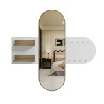 ΕΠΙΠΛΟ ΕΙΣΟΔΟΥ ΜΕ ΚΑΘΡΕΦΤΗ CHERYL HM9049.12 ΜΕΛΑΜΙΝΗ ΛΕΥΚΗ-SONAMA 125x40x120Yεκ. ΕΠΙΠΛΟ ΕΙΣΟΔΟΥ ΜΕ ΚΑΘΡΕΦΤΗ CHERYL HM9049.12 ΜΕΛΑΜΙΝΗ ΛΕΥΚΗ-SONAMA 125x40x120Yεκ.