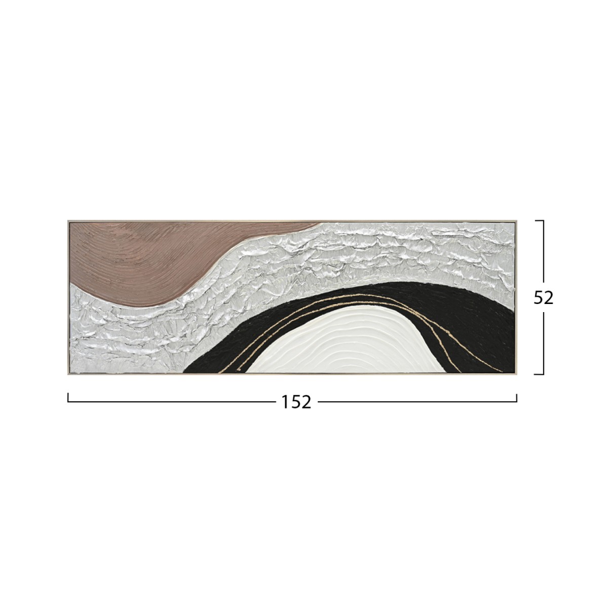 ΠΙΝΑΚΑΣ ΤΟΙΧΟΥ ABSTRACT HM4552.01 ΜΕ ΚΟΡΝΙΖΑ ΜΠΕΖ-ΚΑΜΒΑΣ- ΧΕΙΡΟΠΟΙΗΤΟΣ 152x4.5x52Υεκ. ΠΙΝΑΚΑΣ ΤΟΙΧΟΥ ABSTRACT HM4552.01 ΜΕ ΚΟΡΝΙΖΑ ΜΠΕΖ-ΚΑΜΒΑΣ- ΧΕΙΡΟΠΟΙΗΤΟΣ 152x4.5x52Υεκ.