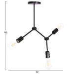 ΦΩΤΙΣΤΙΚΟ ΟΡΟΦΗΣ 3-ΦΩΤΟ LIGHTY HM7404.11 ΜΕΤΑΛΛΟ ΣΕ ΜΑΥΡΟ 52x5x48Υεκ. ΦΩΤΙΣΤΙΚΟ ΟΡΟΦΗΣ 3-ΦΩΤΟ LIGHTY HM7404.11 ΜΕΤΑΛΛΟ ΣΕ ΜΑΥΡΟ 52x5x48Υεκ.