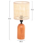 ΕΠΙΤΡΑΠΕΖΙΟ ΦΩΤΙΣΤΙΚΟ LYKTUR HM4709 ΜΠΕΖ ΚΑΠΕΛΟ WICKER-ΞΥΛΙΝΗ ΒΑΣΗ Φ15,5x35,5Υεκ. ΕΠΙΤΡΑΠΕΖΙΟ ΦΩΤΙΣΤΙΚΟ LYKTUR HM4709 ΜΠΕΖ ΚΑΠΕΛΟ WICKER-ΞΥΛΙΝΗ ΒΑΣΗ Φ15,5x35,5Υεκ.
