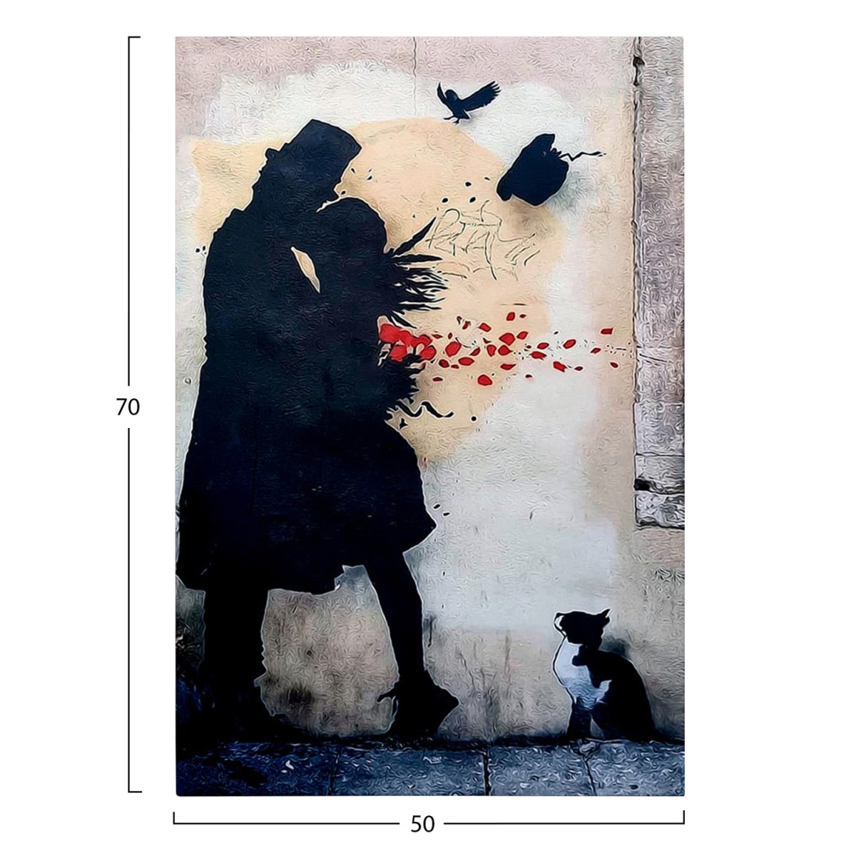 ΠΙΝΑΚΑΣ TOIXOY ΣΕΙΡΑ GOBI HM4814 ΕΚΤΥΠΩΜΕΝΟΣ ΚΑΜΒΑΣ 50x3(πάχος)x70Yεκ.