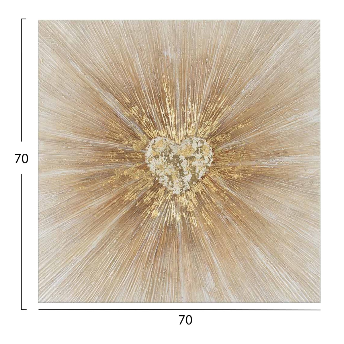 ΠΙΝΑΚΑΣ TOIXOY ΤΕΤΡΑΓΩΝΟΣ ΣΕΙΡΑ GOBI HM4854 ΕΚΤΥΠΩΜΕΝΟΣ ΚΑΜΒΑΣ 70x2,8(πάχος)x70Υεκ.