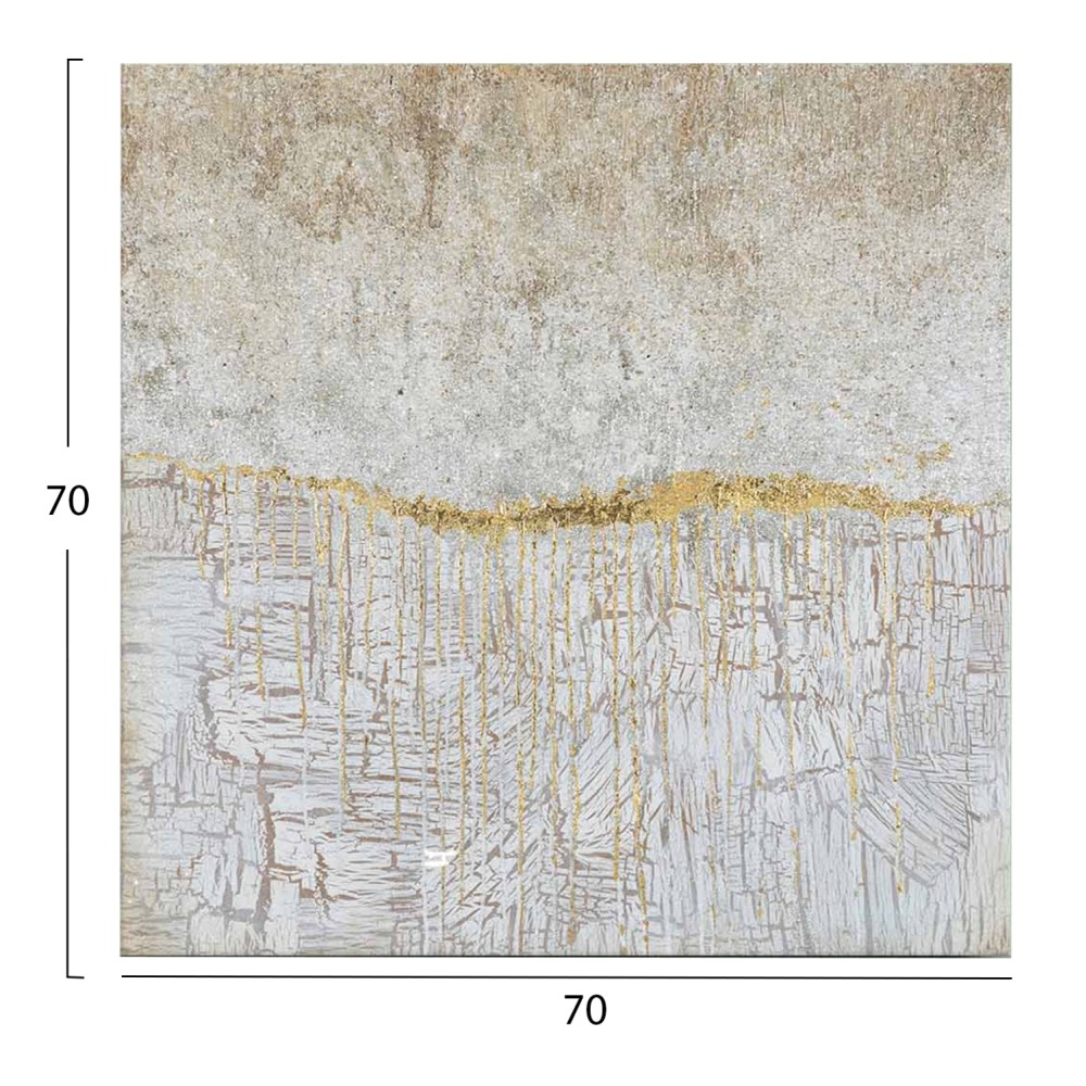 ΠΙΝΑΚΑΣ TOIXOY ΤΕΤΡΑΓΩΝΟΣ ΣΕΙΡΑ GOBI HM4855 ΕΚΤΥΠΩΜΕΝΟΣ ΚΑΜΒΑΣ 70x2,8(πάχος)x70Υεκ.