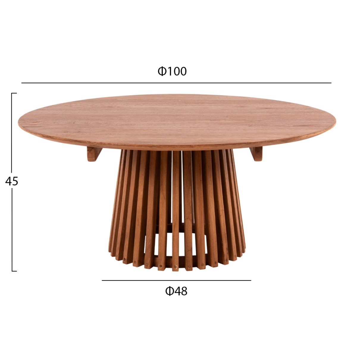 ΤΡΑΠΕΖΙ ΣΑΛΟΝΙΟΥ ΣΤΡΟΓΓΥΛΟ FRANTZ HM9523.11 ΜΑΣΙΦ MINDI ΞΥΛΟ-ΦΥΣΙΚΟ Φ100X45Υεκ. ΤΡΑΠΕΖΙ ΣΑΛΟΝΙΟΥ ΣΤΡΟΓΓΥΛΟ FRANTZ HM9523.11 ΜΑΣΙΦ MINDI ΞΥΛΟ-ΦΥΣΙΚΟ Φ100X45Υεκ.