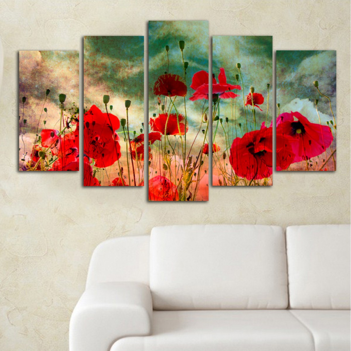ΠΙΝΑΚΑΣ ΠΕΝΤΑΠΤΥΧΟ MDF POPPY FIELD HM7206.03 100X0,3X60 εκ. ΠΙΝΑΚΑΣ ΠΕΝΤΑΠΤΥΧΟ MDF POPPY FIELD HM7206.03 100X0,3X60 εκ.
