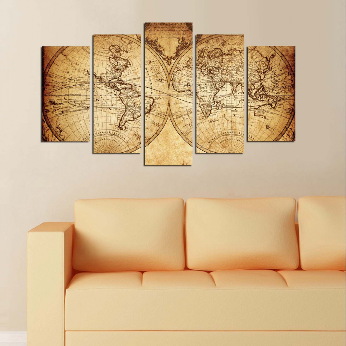 ΠΕΝΤΑΠΤΥΧΟΣ ΠΙΝΑΚΑΣ MDF VINTAGE WORLD MAP HM7206.06 100X60x0,3 εκ. ΠΕΝΤΑΠΤΥΧΟΣ ΠΙΝΑΚΑΣ MDF VINTAGE WORLD MAP HM7206.06 100X60x0,3 εκ.