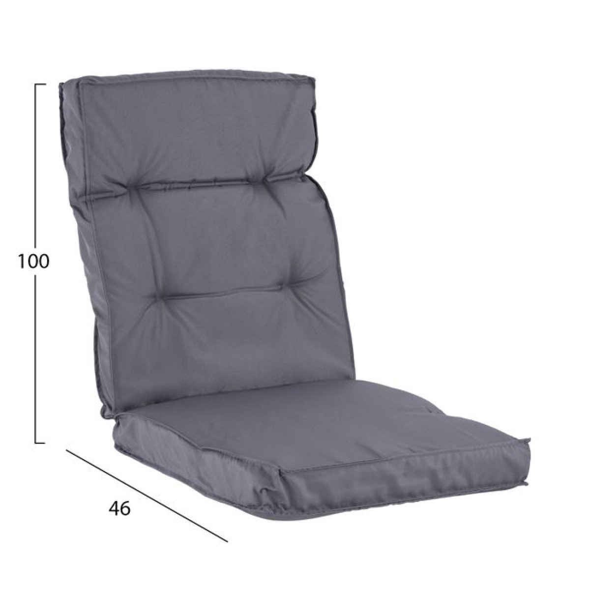 ΜΑΞΙΛΑΡΙ ΥΦΑΣΜΑΤΙΝΟ ΜΕ ΠΛΑΤΗ ΓΚΡΙ 100x46x7 εκ. HM5745.10 ΜΑΞΙΛΑΡΙ ΥΦΑΣΜΑΤΙΝΟ ΜΕ ΠΛΑΤΗ ΓΚΡΙ 100x46x7 εκ. HM5745.10