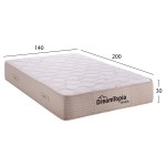 ΣΤΡΩΜΑ DREAMTOPIA, σειρά URANIA HM659.140 POCKET SPRING 140X200x30Yεκ. ΣΤΡΩΜΑ DREAMTOPIA, σειρά URANIA HM659.140 POCKET SPRING 140X200x30Yεκ.