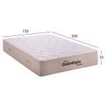 ΣΤΡΩΜΑ DREAMTOPIA, σειρά URANIA HM659.150 POCKET SPRING 150X200x30Yεκ. ΣΤΡΩΜΑ DREAMTOPIA, σειρά URANIA HM659.150 POCKET SPRING 150X200x30Yεκ.
