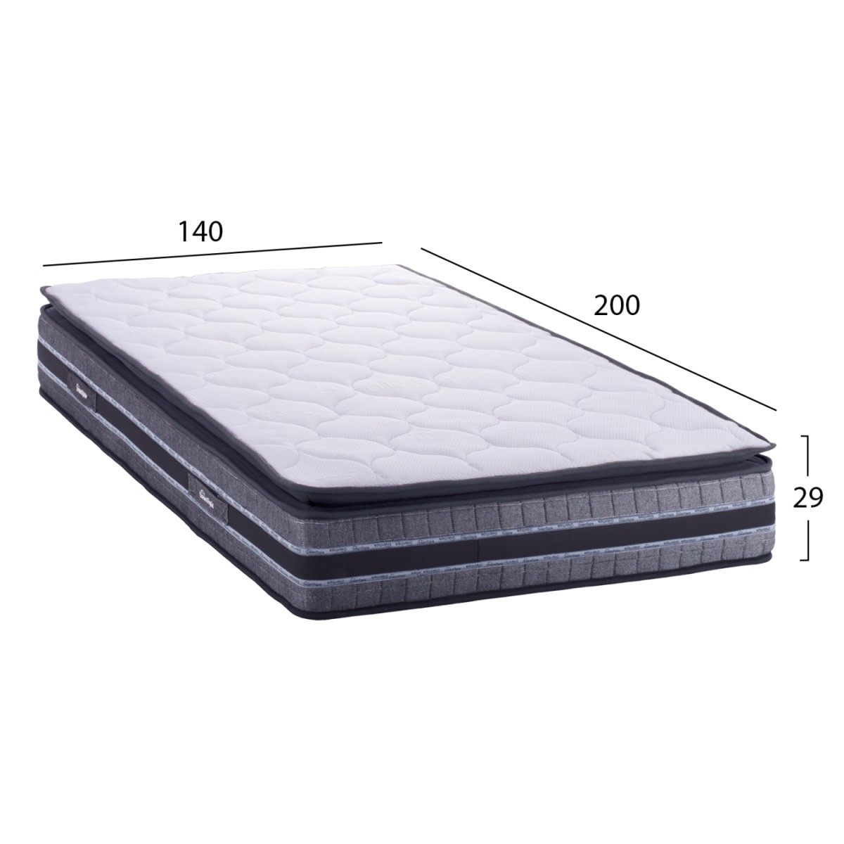 ΣΤΡΩΜΑ DREAMTOPIA FRANKLIN HM657.140 BONNELL SPRING ΜΕ ΑΝΩΣΤΡΩΜΑ 140x200x29Y εκ. ΣΤΡΩΜΑ DREAMTOPIA FRANKLIN HM657.140 BONNELL SPRING ΜΕ ΑΝΩΣΤΡΩΜΑ 140x200x29Y εκ.