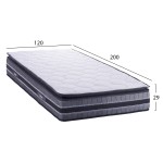 ΣΤΡΩΜΑ DREAMTOPIA FRANKLIN HM657.120 BONNELL SPRING ΜΕ ΑΝΩΣΤΡΩΜΑ 120x200x29Y εκ. ΣΤΡΩΜΑ DREAMTOPIA FRANKLIN HM657.120 BONNELL SPRING ΜΕ ΑΝΩΣΤΡΩΜΑ 120x200x29Y εκ.