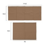 ΠΑΝΙ TEXTILENE ΑΝΤΑΛΛΑΚΤΙΚΟ ΞΑΠΛΩΣΤΡΑΣ CRETA MOKA HM5887.04 ΠΑΝΙ TEXTILENE ΑΝΤΑΛΛΑΚΤΙΚΟ ΞΑΠΛΩΣΤΡΑΣ CRETA MOKA HM5887.04
