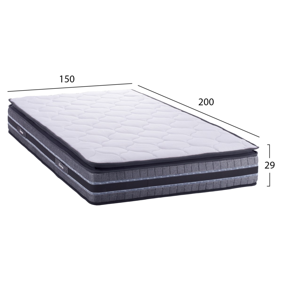 ΣΤΡΩΜΑ DREAMTOPIA σειρά CELESTIAL HM663.150 MINI BONNELL SPRING & ΑΝΩΣΤΡΩΜΑ 150x200x29Yεκ. ΣΤΡΩΜΑ DREAMTOPIA σειρά CELESTIAL HM663.150 MINI BONNELL SPRING & ΑΝΩΣΤΡΩΜΑ 150x200x29Yεκ.