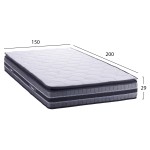 ΣΤΡΩΜΑ DREAMTOPIA σειρά CELESTIAL HM663.150 MINI BONNELL SPRING & ΑΝΩΣΤΡΩΜΑ 150x200x29Yεκ. ΣΤΡΩΜΑ DREAMTOPIA σειρά CELESTIAL HM663.150 MINI BONNELL SPRING & ΑΝΩΣΤΡΩΜΑ 150x200x29Yεκ.