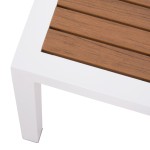 ΤΡΑΠΕΖΙ ΑΛΟΥΜΙΝΙΟΥ SABRA HM5403.01 ΛΕΥΚΟ ΜΕ POLYWOOD 45Χ45Χ45,5 εκ. ΤΡΑΠΕΖΙ ΑΛΟΥΜΙΝΙΟΥ SABRA HM5403.01 ΛΕΥΚΟ ΜΕ POLYWOOD 45Χ45Χ45,5 εκ.