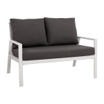 ΚΑΝΑΠΕΣ ΔΙΘΕΣΙΟΣ ΑΛΟΥΜΙΝΙΟΥ TABBY HM5561.01 ΛΕΥΚΟΣ ΜΕ ΜΑΞΙΛΑΡΙΑ ΚΑΝΑΠΕΣ ΔΙΘΕΣΙΟΣ ΑΛΟΥΜΙΝΙΟΥ TABBY HM5561.01 ΛΕΥΚΟΣ ΜΕ ΜΑΞΙΛΑΡΙΑ