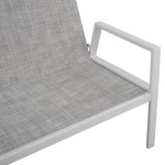 ΚΑΝΑΠΕΣ ΔΙΘΕΣΙΟΣ ΑΛΟΥΜΙΝΙΟΥ TABBY HM5561.01 ΛΕΥΚΟΣ ΜΕ ΜΑΞΙΛΑΡΙΑ ΚΑΝΑΠΕΣ ΔΙΘΕΣΙΟΣ ΑΛΟΥΜΙΝΙΟΥ TABBY HM5561.01 ΛΕΥΚΟΣ ΜΕ ΜΑΞΙΛΑΡΙΑ