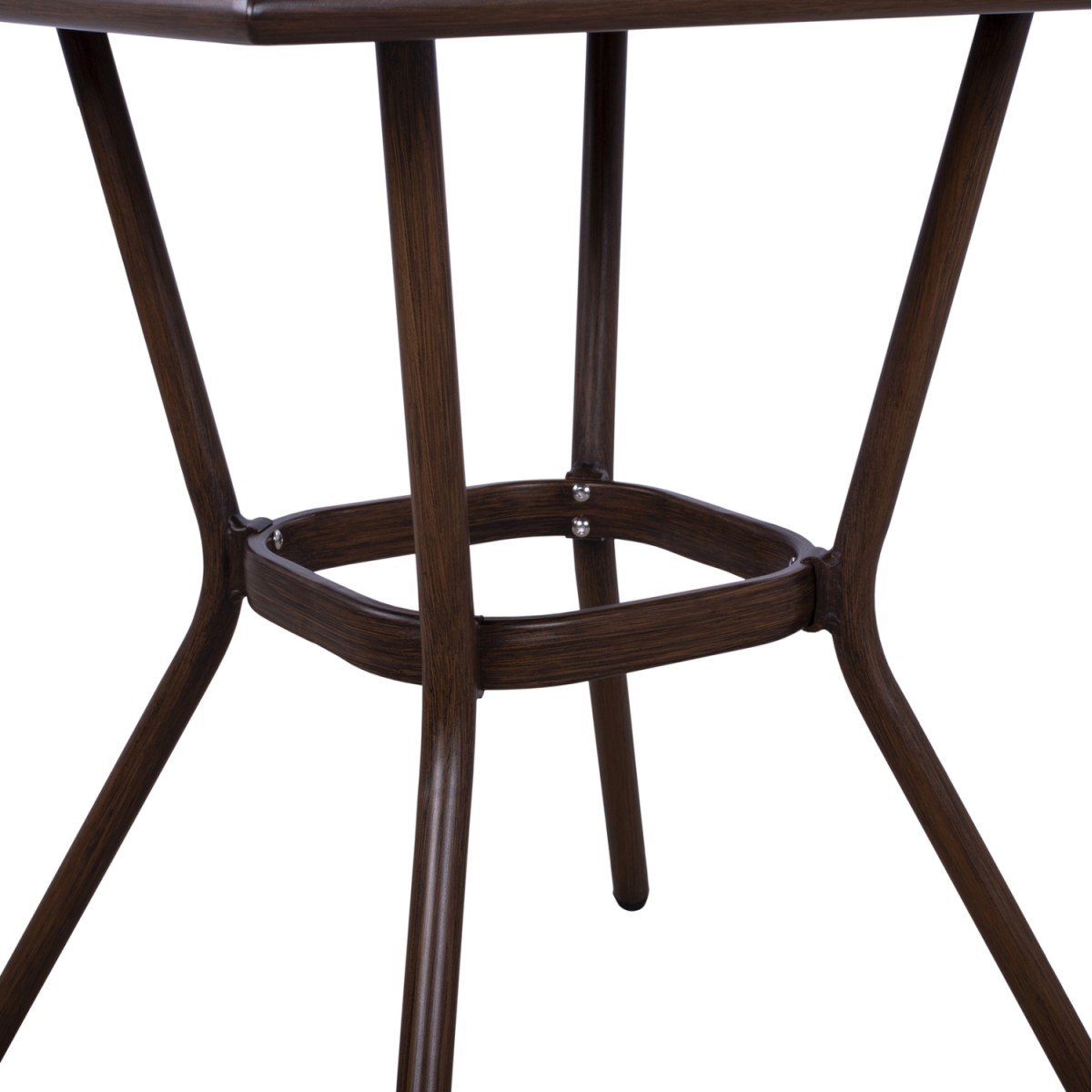 ΤΡΑΠΕΖΙ ΑΛΟΥΜΙΝΙΟΥ HARLOW 70X70X76 BAMBOO LOOK HM5568.03 ΚΑΦΕ ΜΕ ΓΥΑΛΙ ΤΡΑΠΕΖΙ ΑΛΟΥΜΙΝΙΟΥ HARLOW 70X70X76 BAMBOO LOOK HM5568.03 ΚΑΦΕ ΜΕ ΓΥΑΛΙ