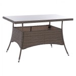 ΤΡΑΠΕΖΙ ΜΕΤΑΛΛΙΚΟ MILITARY RATTAN ΓΚΡΙ HM5141.31 120x70x75Υ εκ. ΤΡΑΠΕΖΙ ΜΕΤΑΛΛΙΚΟ MILITARY RATTAN ΓΚΡΙ HM5141.31 120x70x75Υ εκ.