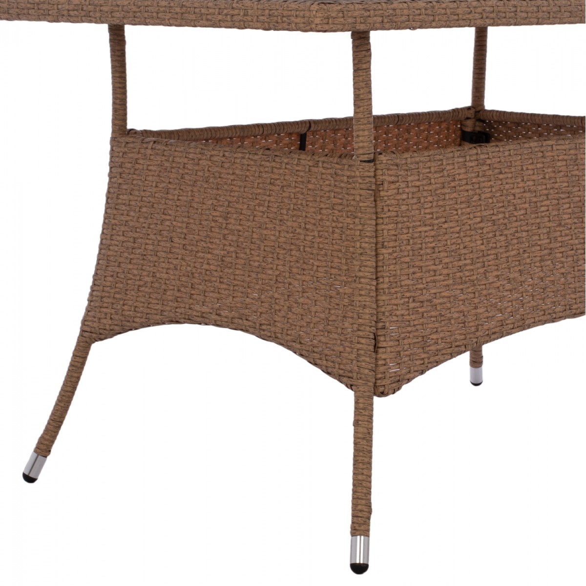ΤΡΑΠΕΖΙ ΜΕΤΑΛΛΙΚΟ MILITARY RATTAN ΜΠΕΖ ΚΑΦΕ HM5141.32 120x70x75Υ εκ. ΤΡΑΠΕΖΙ ΜΕΤΑΛΛΙΚΟ MILITARY RATTAN ΜΠΕΖ ΚΑΦΕ HM5141.32 120x70x75Υ εκ.