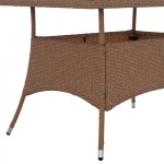 ΤΡΑΠΕΖΙ ΜΕΤΑΛΛΙΚΟ MILITARY RATTAN ΜΠΕΖ ΚΑΦΕ HM5141.32 120x70x75Υ εκ. ΤΡΑΠΕΖΙ ΜΕΤΑΛΛΙΚΟ MILITARY RATTAN ΜΠΕΖ ΚΑΦΕ HM5141.32 120x70x75Υ εκ.