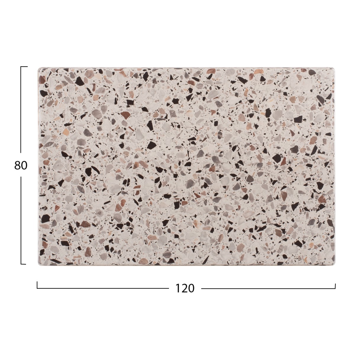 ΕΠΙΦΑΝΕΙΑ ΤΡΑΠΕΖΙΟΥ WERZALIT 120Χ80Χ3.5εκ. TERRAZZO HM5630.16 ΕΠΙΦΑΝΕΙΑ ΤΡΑΠΕΖΙΟΥ WERZALIT 120Χ80Χ3.5εκ. TERRAZZO HM5630.16