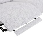 ΚΑΝΑΠΕΣ ΔΕΞΙΑ ΓΩΝΙΑ 3Θ ΜΕ RECLINE VALENTE HM3317.01R ΑΝΟΙΧΤΟ ΓΚΡΙ ΥΦΑΣΜΑ 275x160x104Yεκ