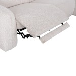 ΚΑΝΑΠΕΣ ΔΕΞΙΑ ΓΩΝΙΑ 3Θ ΜΕ RECLINE VALENTE HM3317.02R ΜΠΕΖ ΥΦΑΣΜΑ 275x160x104Yεκ
