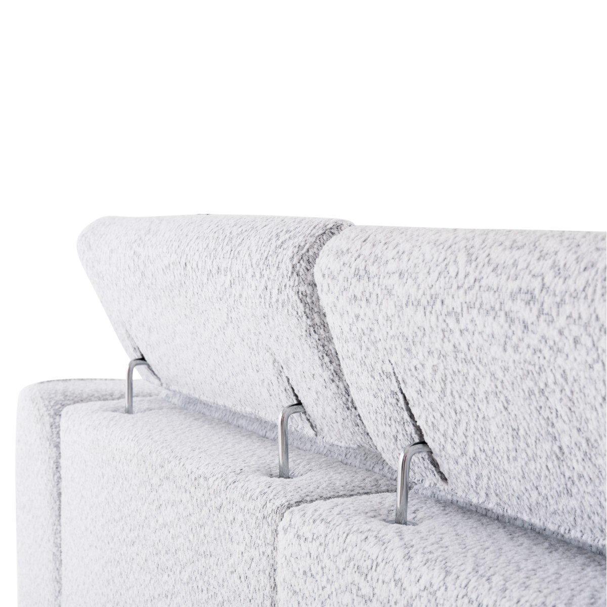 ΚΑΝΑΠΕΣ ΑΡΙΣΤΕΡΗ ΓΩΝΙΑ 3Θ ΜΕ RECLINE VALENTE HM3317.01L ΑΝΟΙΧΤΟ ΓΚΡΙ ΥΦΑΣΜΑ 275x160x104Yεκ