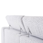 ΚΑΝΑΠΕΣ ΑΡΙΣΤΕΡΗ ΓΩΝΙΑ 3Θ ΜΕ RECLINE VALENTE HM3317.01L ΑΝΟΙΧΤΟ ΓΚΡΙ ΥΦΑΣΜΑ 275x160x104Yεκ