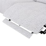 ΚΑΝΑΠΕΣ ΑΡΙΣΤΕΡΗ ΓΩΝΙΑ 3Θ ΜΕ RECLINE VALENTE HM3317.01L ΑΝΟΙΧΤΟ ΓΚΡΙ ΥΦΑΣΜΑ 275x160x104Yεκ