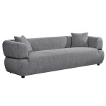 ΚΑΝΑΠΕΣ 3-ΘΕΣΙΟΣ ARCTIS HM3327.01 ΓΚΡΙ ΥΦΑΣΜΑ 229x88x88Υεκ.