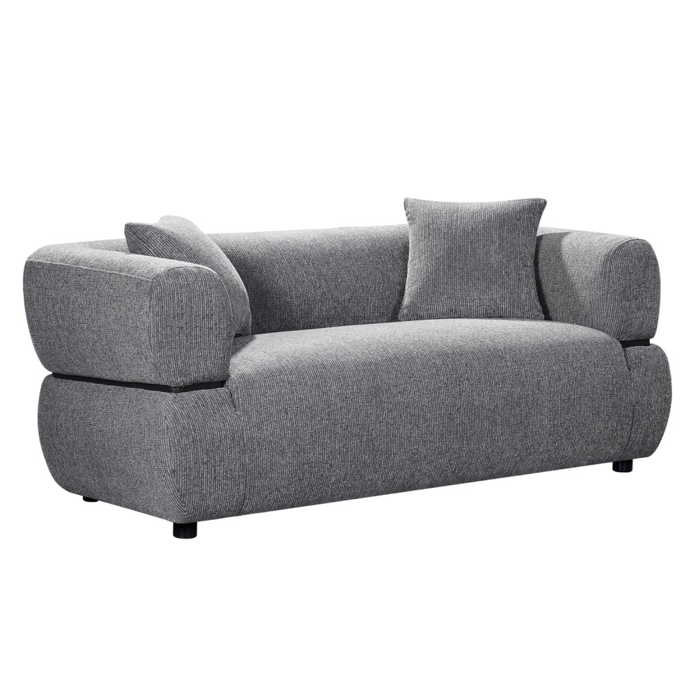 ΚΑΝΑΠΕΣ 2-ΘΕΣΙΟΣ ARCTIS HM3328.01 ΓΚΡΙ ΥΦΑΣΜΑ 169x88x68Υεκ.