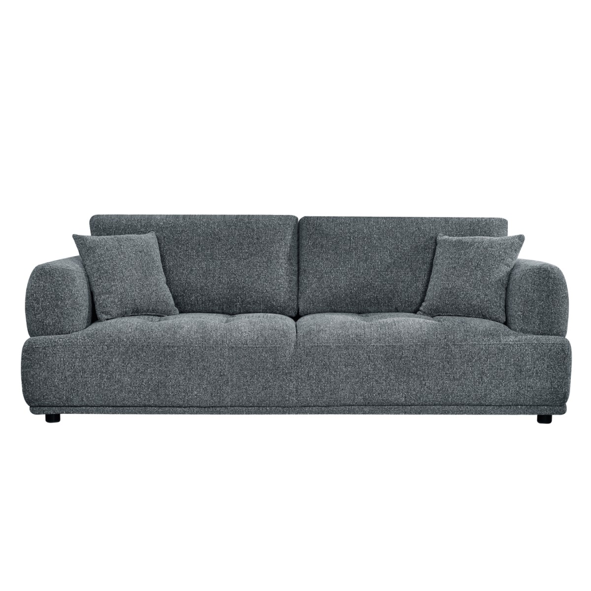 ΚΑΝΑΠΕΣ 3-ΘΕΣΙΟΣ STRUCTO HM3329.01 ΓΚΡΙ ΥΦΑΣΜΑ 227x94x88Υεκ.