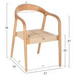 ΠΟΛΥΘΡΟΝΑ HM9874 ΞΥΛΟ ΦΡΑΞΙΝΟΣ ΚΑΙ PAPER ROPE 57x54x78Yεκ. ΠΟΛΥΘΡΟΝΑ HM9874 ΞΥΛΟ ΦΡΑΞΙΝΟΣ ΚΑΙ PAPER ROPE 57x54x78Yεκ.