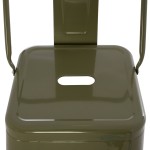 ΣΚΑΜΠΟ BAR ME ΠΛΑΤΗ ΜΕΤΑΛΛΙΚΟ MELITA-PRO HM8643.43 DARK OLIVE GREEN 42x42x100Υεκ. ΣΚΑΜΠΟ BAR ME ΠΛΑΤΗ ΜΕΤΑΛΛΙΚΟ MELITA-PRO HM8643.43 DARK OLIVE GREEN 42x42x100Υεκ.