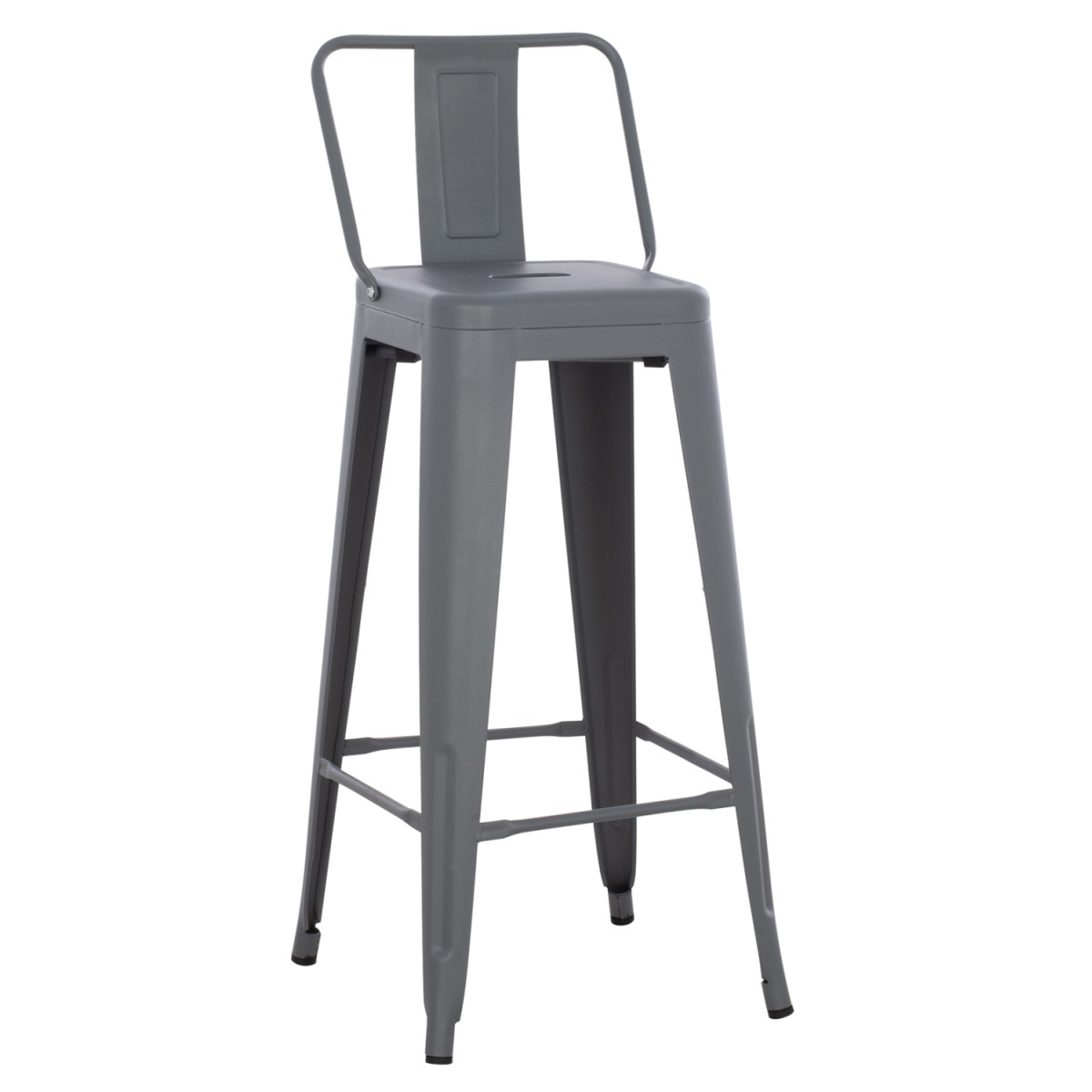 ΣΚΑΜΠΟ BAR ME ΠΛΑΤΗ ΜΕΤΑΛΛΙΚΟ MELITA-PRO HM8643.50 ΓΚΡΙ 42x42x100Υεκ. ΣΚΑΜΠΟ BAR ME ΠΛΑΤΗ ΜΕΤΑΛΛΙΚΟ MELITA-PRO HM8643.50 ΓΚΡΙ 42x42x100Υεκ.