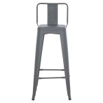 ΣΚΑΜΠΟ BAR ME ΠΛΑΤΗ ΜΕΤΑΛΛΙΚΟ MELITA-PRO HM8643.50 ΓΚΡΙ 42x42x100Υεκ. ΣΚΑΜΠΟ BAR ME ΠΛΑΤΗ ΜΕΤΑΛΛΙΚΟ MELITA-PRO HM8643.50 ΓΚΡΙ 42x42x100Υεκ.