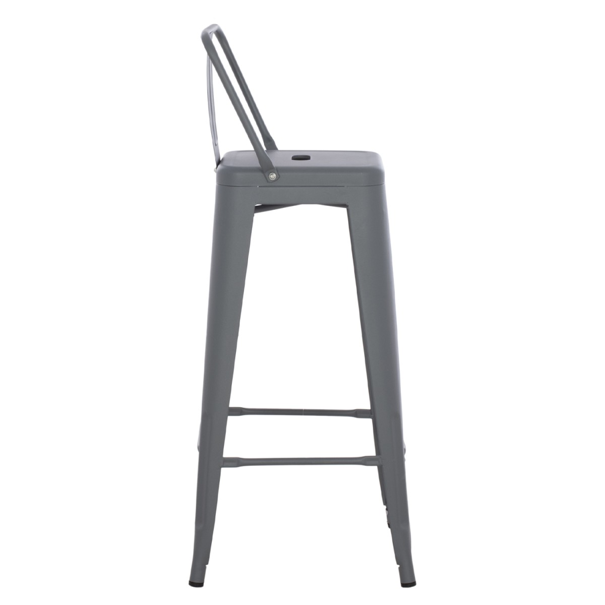 ΣΚΑΜΠΟ BAR ME ΠΛΑΤΗ ΜΕΤΑΛΛΙΚΟ MELITA-PRO HM8643.50 ΓΚΡΙ 42x42x100Υεκ. ΣΚΑΜΠΟ BAR ME ΠΛΑΤΗ ΜΕΤΑΛΛΙΚΟ MELITA-PRO HM8643.50 ΓΚΡΙ 42x42x100Υεκ.