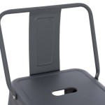 ΣΚΑΜΠΟ BAR ME ΠΛΑΤΗ ΜΕΤΑΛΛΙΚΟ MELITA-PRO HM8643.50 ΓΚΡΙ 42x42x100Υεκ. ΣΚΑΜΠΟ BAR ME ΠΛΑΤΗ ΜΕΤΑΛΛΙΚΟ MELITA-PRO HM8643.50 ΓΚΡΙ 42x42x100Υεκ.