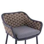 ΣΚΑΜΠΟ KADE ΜΕ ΜΕΤΑΛΛΙΚΟ ΣΚΕΛΕΤΟ ΚΑΙ ΜΠΕΖ WICKER ΣΧΟΙΝΙ HM5715 54x54x103 εκ. ΣΚΑΜΠΟ KADE ΜΕ ΜΕΤΑΛΛΙΚΟ ΣΚΕΛΕΤΟ ΚΑΙ ΜΠΕΖ WICKER ΣΧΟΙΝΙ HM5715 54x54x103 εκ.
