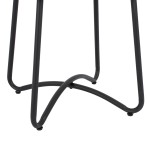ΤΡΑΠΕΖΙ ΜΕΤΑΛΛΙΚΟ GERRY HM5717 ΜΕ WICKER ΜΠΕΖ 50x50x48,5 εκ. ΤΡΑΠΕΖΙ ΜΕΤΑΛΛΙΚΟ GERRY HM5717 ΜΕ WICKER ΜΠΕΖ 50x50x48,5 εκ.