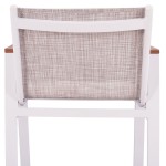 ΣΚΑΜΠΟ ΜΠΑΡ ΑΛΟΥΜΙΝΙΟΥ ΛΕΥΚΟ ΜΕ POLYWOOD 52 x 58 x 108 εκ. HM5790.01 ΣΚΑΜΠΟ ΜΠΑΡ ΑΛΟΥΜΙΝΙΟΥ ΛΕΥΚΟ ΜΕ POLYWOOD 52 x 58 x 108 εκ. HM5790.01