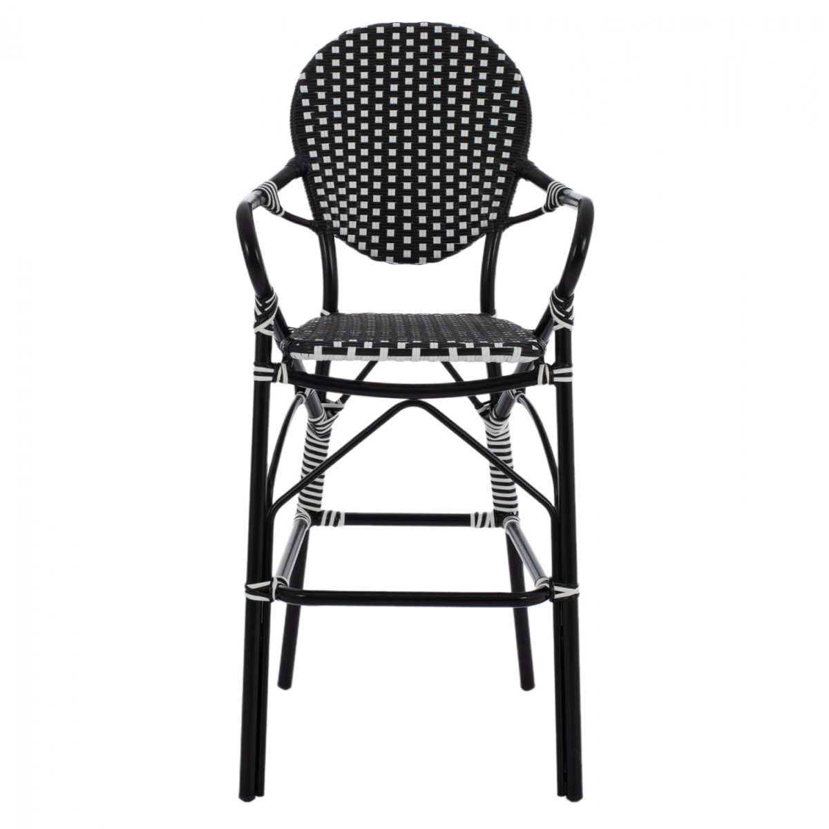 ΣΚΑΜΠΟ ΑΛΟΥΜΙΝΙΟΥ BAMBOO LOOK ΜΕ WICKER ΜΑΥΡΟ ΛΕΥΚΟ HM5794.02 56x60x126 εκ. ΣΚΑΜΠΟ ΑΛΟΥΜΙΝΙΟΥ BAMBOO LOOK ΜΕ WICKER ΜΑΥΡΟ ΛΕΥΚΟ HM5794.02 56x60x126 εκ.