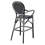 ΣΚΑΜΠΟ ΑΛΟΥΜΙΝΙΟΥ BAMBOO LOOK ΜΕ WICKER ΜΑΥΡΟ ΛΕΥΚΟ HM5794.02 56x60x126 εκ. ΣΚΑΜΠΟ ΑΛΟΥΜΙΝΙΟΥ BAMBOO LOOK ΜΕ WICKER ΜΑΥΡΟ ΛΕΥΚΟ HM5794.02 56x60x126 εκ.